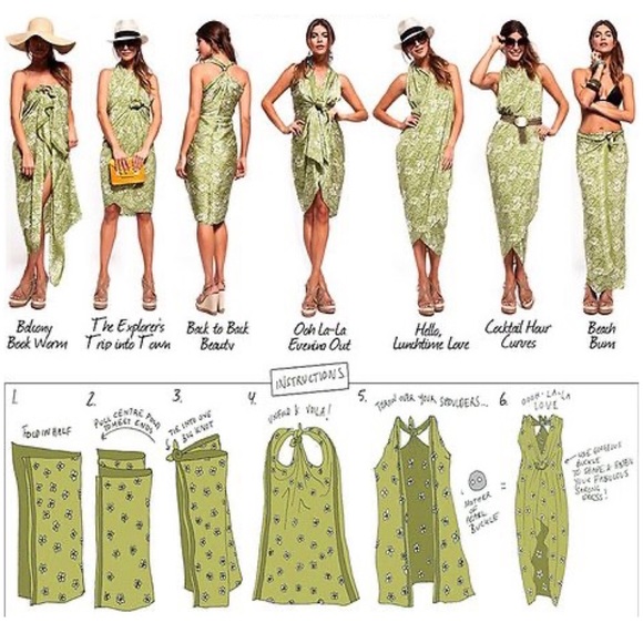 Vintage Indonesian Sarong Pareo Coverup Orange Navy Purple Green Hand Dyed Batik - Picture 4 of 8